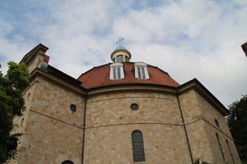 Mauern eines Klosters