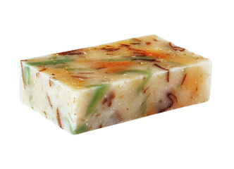 Handmade soap isolated