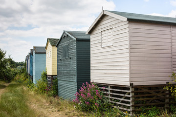 Rustic Beach Huts