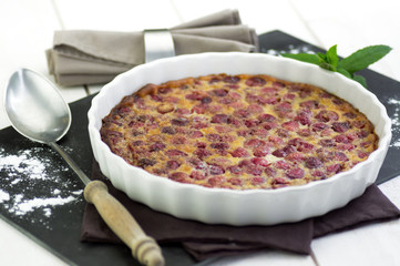 clafoutis aux framboises 4