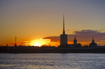 St. Petersburg, Russia, The Peter and Paul Cathedral