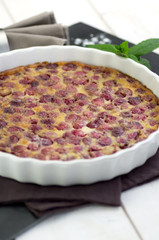 clafoutis aux framboises 6