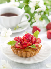 strawberry tart