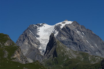 Fototapeta na wymiar lodowiec-Savoie duża sprawa-