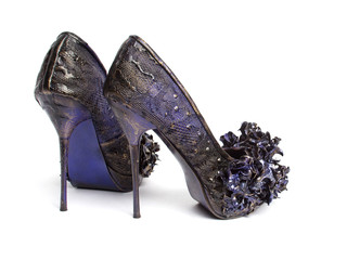 Lavender High Heel Shoes