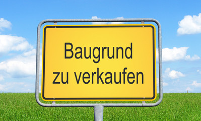 Baugrund zu verkaufen