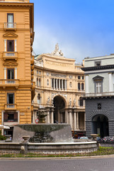 Italy. Naples. Gallery Umberto- century public gallery..