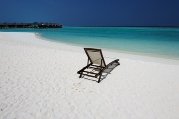 Beautiful beach at Maldives