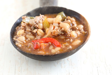 Weiße Bohnensuppe