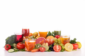 fruit and vegetable juice