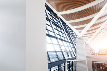 Interior of the airport
