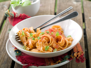 Tagliatelle pasta