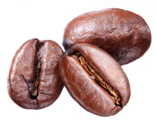 Coffee beans.