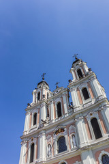 Fototapeta na wymiar Kościół św Katarzyny w Wilnie