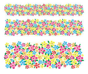 flower banner background