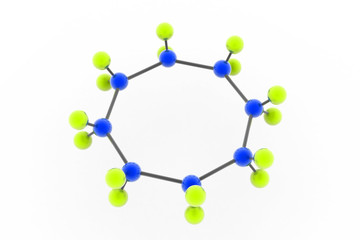 Obraz premium Molecule structure