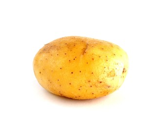 Potato isolated on white background