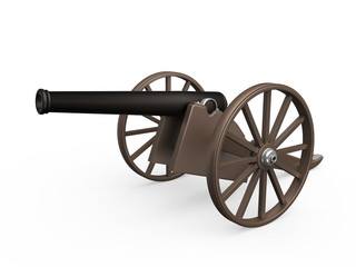 Old Cannon Isolated