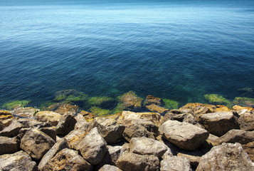 Ocean and Rocks