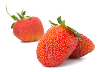 Strawberry isolated on white background