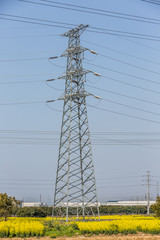 High voltage towers