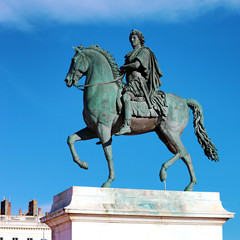 Equestrian statue of Louis XIV