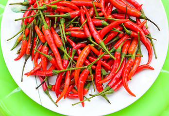 Chilli red peppers