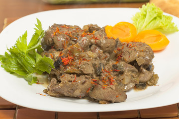fried chicken livers