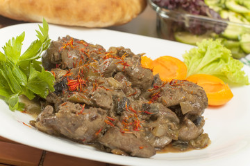 fried chicken livers