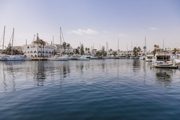 Fototapeta na wymiar marina Port El Kantaoui, Tunisia