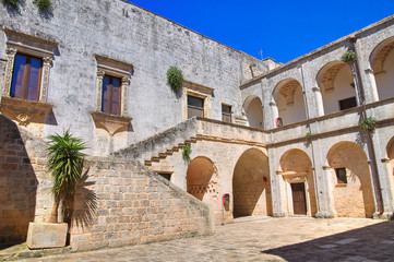 Castle of Andrano. Puglia. Italy.