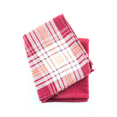 Handkerchief isolated on the white background