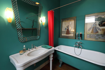 salle de bain restaurée