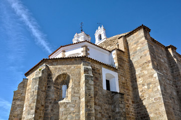 Fototapeta premium Ábside de Santa María, Garrovillas de Alconétar, Cáceres