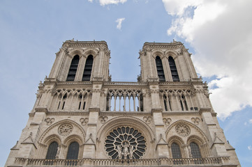 Fototapeta na wymiar Notre-Dame, Paris, Frankreich