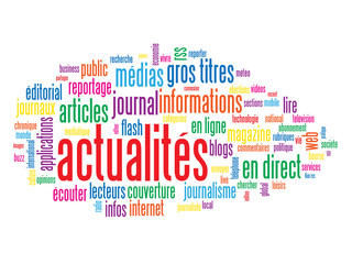 Fototapeta premium Nuage de Tags 