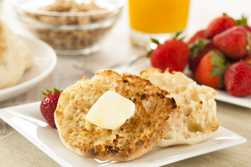 Organic Whole Wheat English Muffins