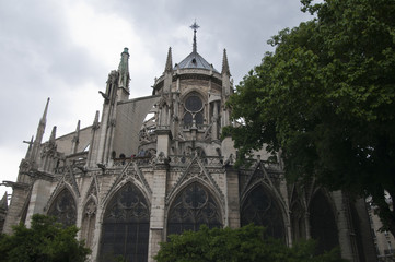 Obraz premium Notre-Dame, Paris, Frankreich