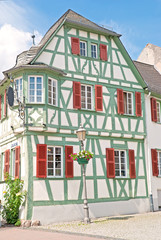 Am Domplatz in Geisenheim im Rheingau