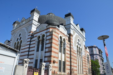 Fototapeta na wymiar Synagogue de Sofia, Bulgarie