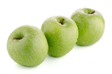 Green apple fruits