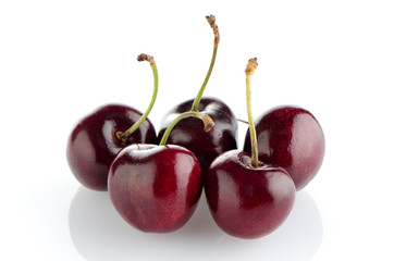 Red cherries