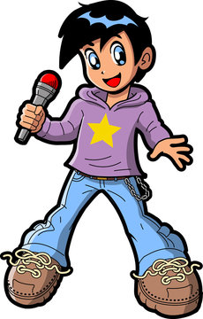 Anime Manga Boy Pop Star