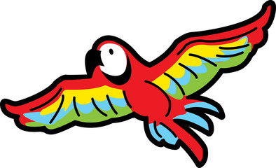 Flying Parrot