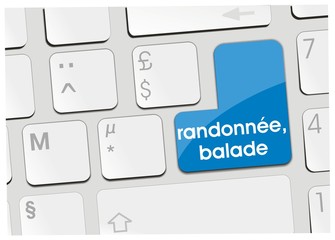 clavier  randonnée