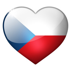 czech republic heart button
