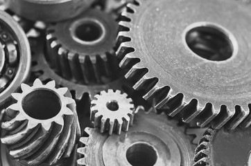 nuts,gears and bolts