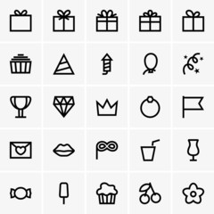 Celebration icons