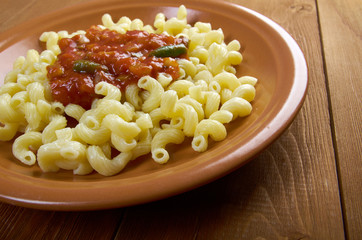 Italian pasta cavatappi