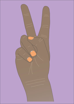 Handhaltung - Victory